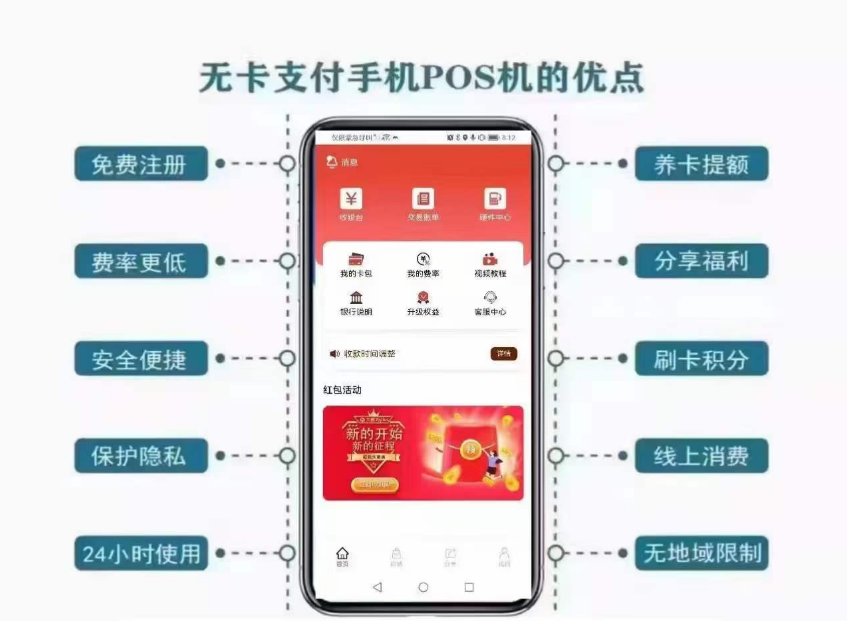 華為手機pos機刷卡手續(xù)費標準是多少
